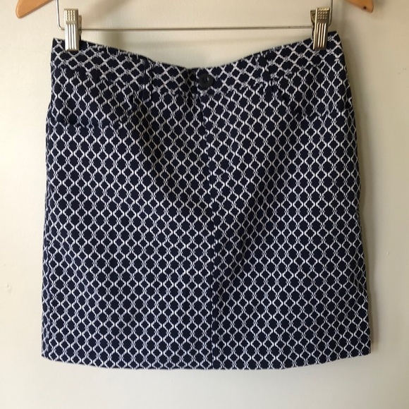 Mario Serrani Pants - Mario SERRANI / Blue and White skort